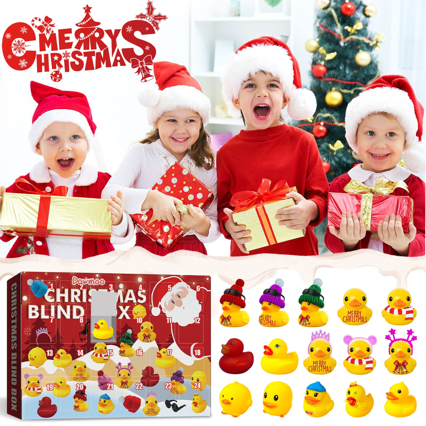 Calendario de adviento Ducks