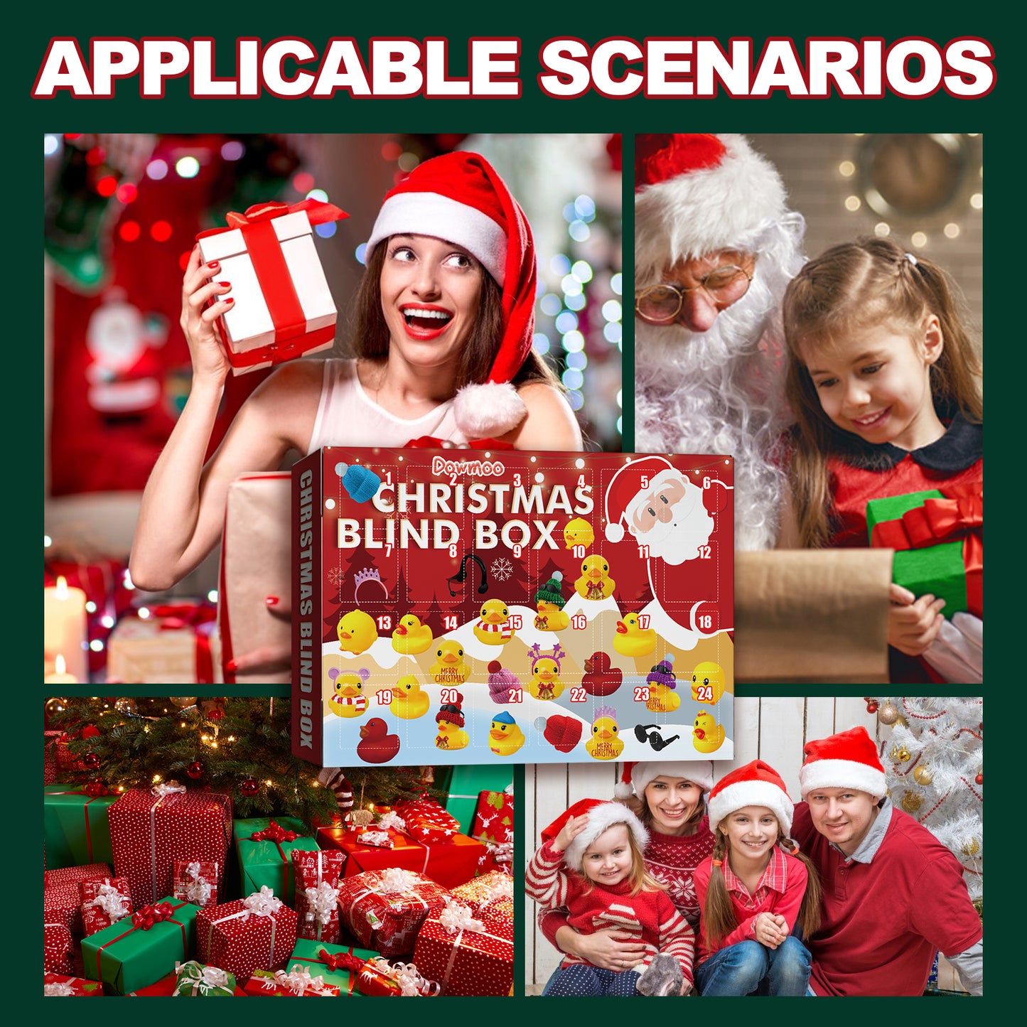 Calendario de adviento Ducks